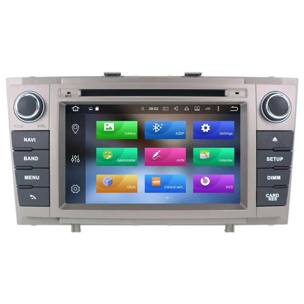 Автомагнитола 7 дюймов Android 8 1 GPS для Toyota Avensis T27 2009 2015 автомобильный DVD плеер