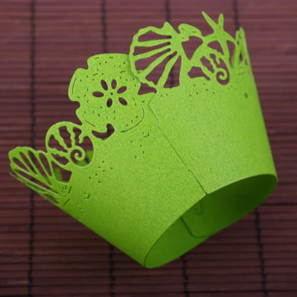 Cupcake Wrap металлические режущие штампы трафарет для DIY бумажные карточки
