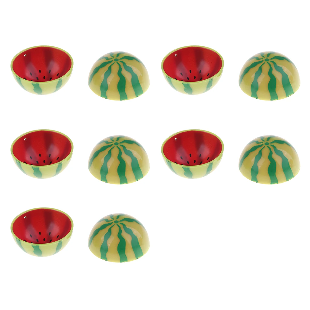 Набор из 10 предметов миниатюрная фруктовая миска для арбуза посуда 1/6 кукольных