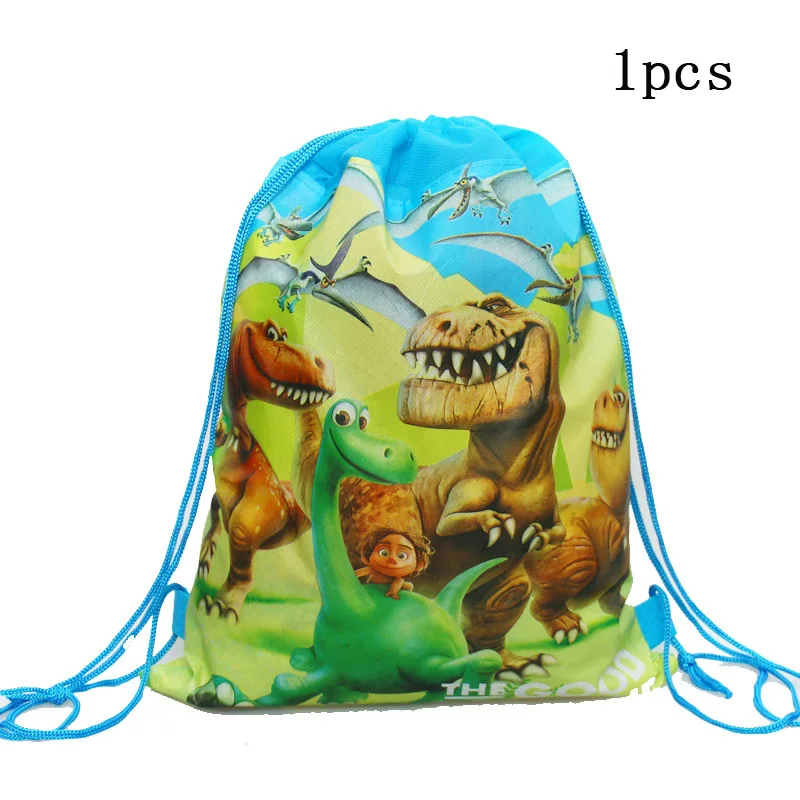 draw bag2 X 1pcs 16pcs/lot Jungle theme party Dinosaur Cake Topper DIY cake Decoration Baby Shower Birthday party supplies Cake flag - Цвет: draw bag2 X 1pcs
