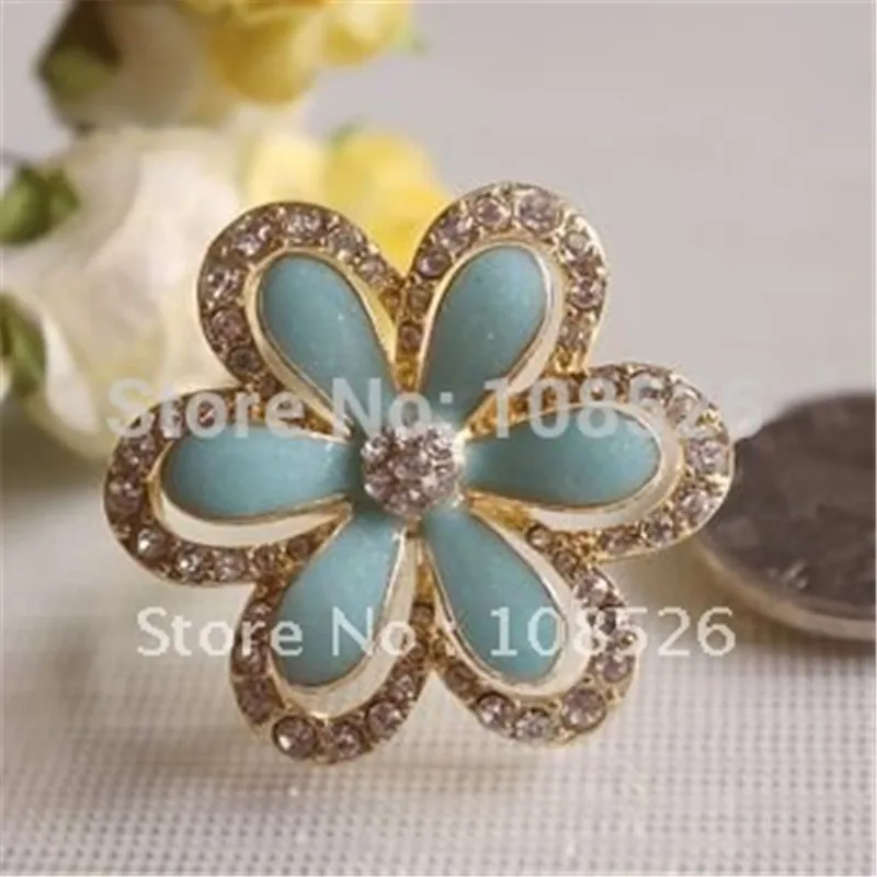 ENZE Бесплатная доставка Новый хит продаж кольцо в форме большого цветка три