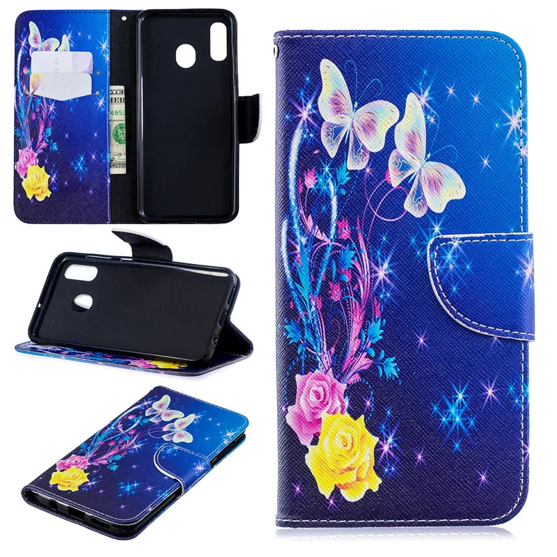 Кожаный чехол-книжка с откидной крышкой для samsung A10S, чехол-кошелек с подставкой, чехол для samsung A10, A20, A20E, A20S, A30, A40, A50, A50S, A70
