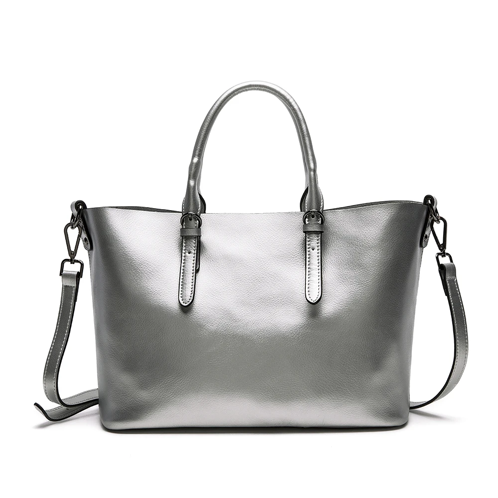 Сумка тоут женская из натуральной кожи с жемчугом|bags real leather|women genuine leather handbagsgenuine