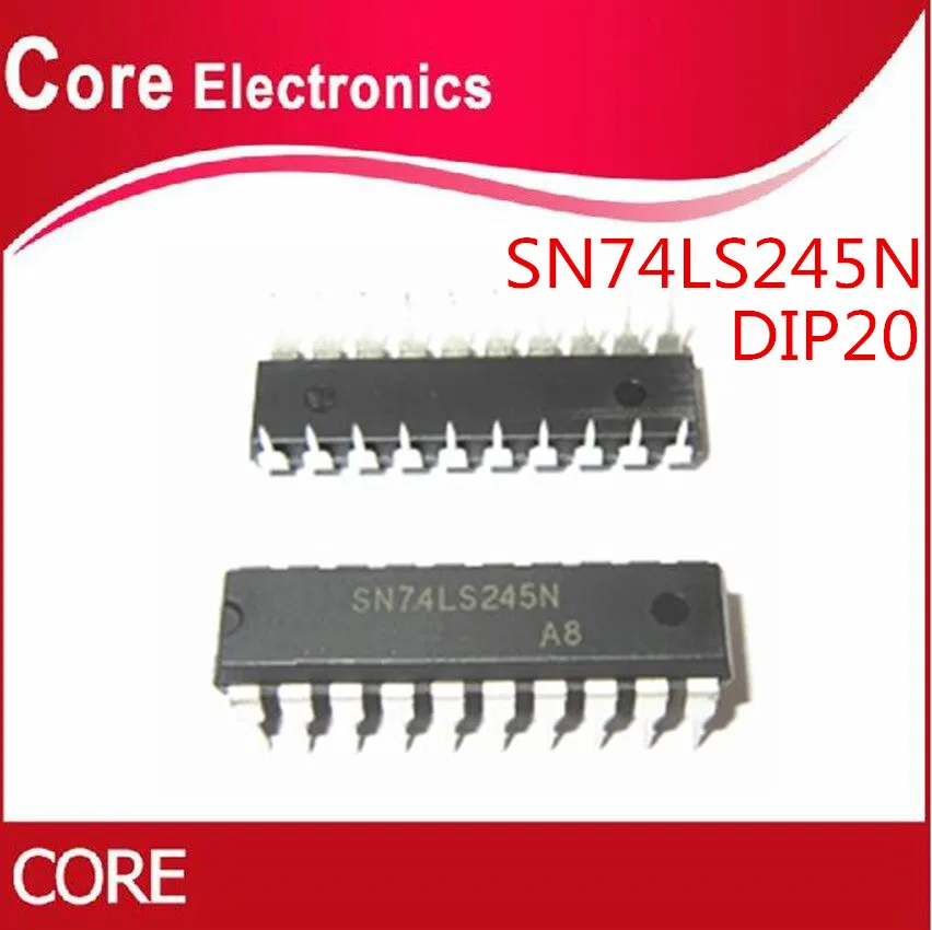 100 шт. SN74LS245N DIP20 SN74LS245 DIP 74LS245N 20 74LS245 HD74LS245P новая и оригинальная интегральная