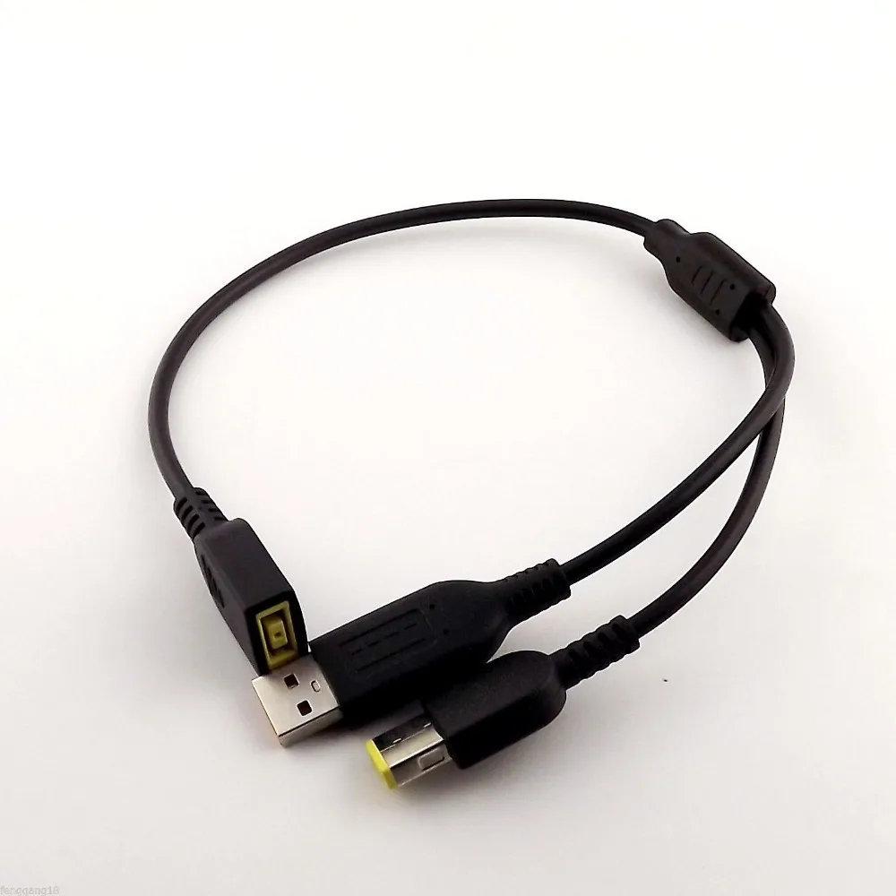 10pcs Rectangle Female to Male Plug with FOR-Yoga3 Pro Power Cable for Lenovo Thinkpad 40cm