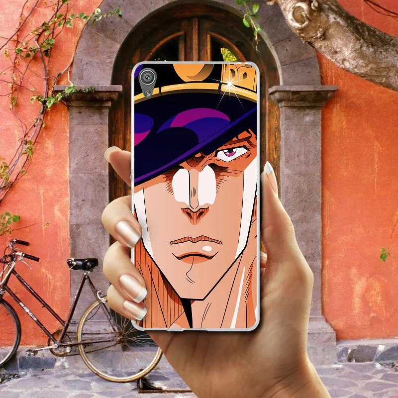 Чехлы для телефонов Jojo's Bizarre Adventure из мягкого ТПУ с морской раковиной Sony Xperia XA XZ Z