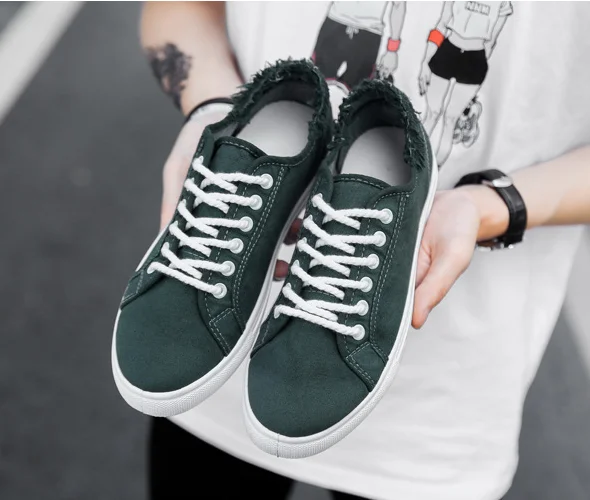 Новая черная классическая обувь новинка 2019 кунг-фу парусиновая мужская и женская