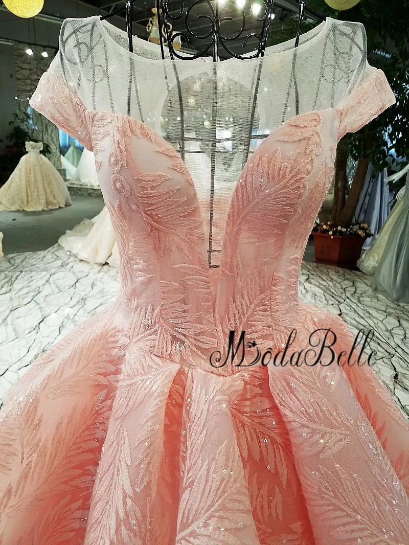 Modabelle Arabe кафтан Серый вечернее платье блесток с вышивкой настоящая фотография с баской вечерние платья розовое платье для помолвки