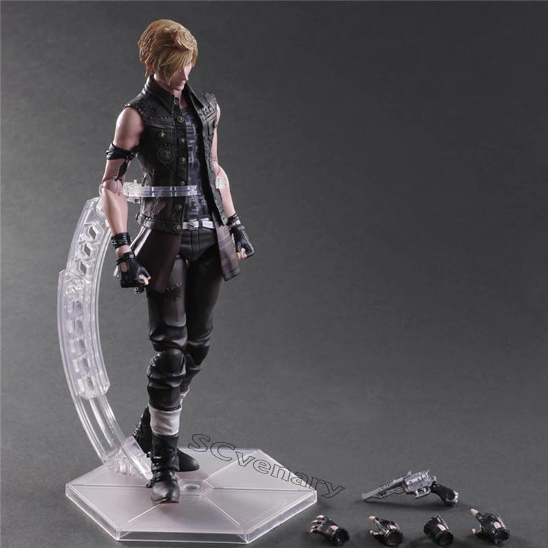 Prompto Аргентум аниме фигурку Играть искусств Final Fantasy XV ПВХ коллекция хобби