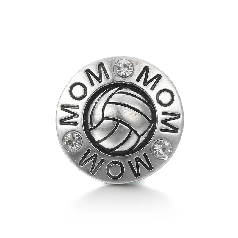 Модные ювелирные изделия с кристаллами для мамы спортивные шаровые кнопки из