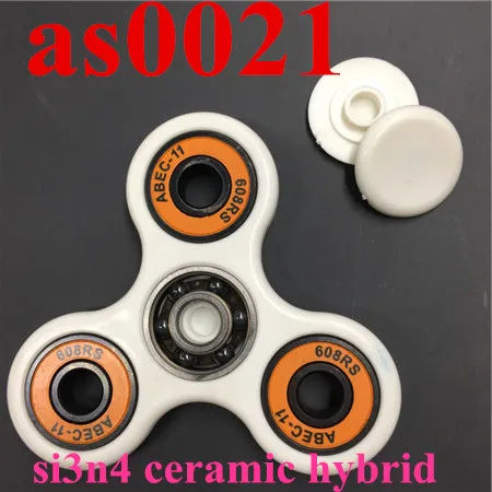 1pc Si3n4 White O 1 шт., латунный Спиннер для руля, милая панда, игрушка-Лидер продаж, спинер, Капитан Америка, Спиннер для пальцев, греар, фигет, Спиннер, красочная игрушка, EDC ABS - Цвет: 1pc Si3n4 White O