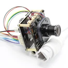 Плата модуля AHWVE POE ip-камера для самостоятельной сборки, с кабелем RJ45 IRCUT, приложение XMEYE, 1080P, 2 МП, Hi3518E, ONVIF H264