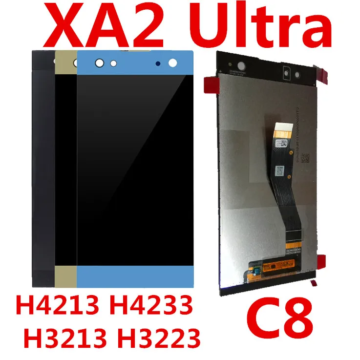 ЖК экран с дигитайзером для SONY Xperia XA2 6 0 дюйма сенсорный H3213 H4213 H4233 C8|Экраны