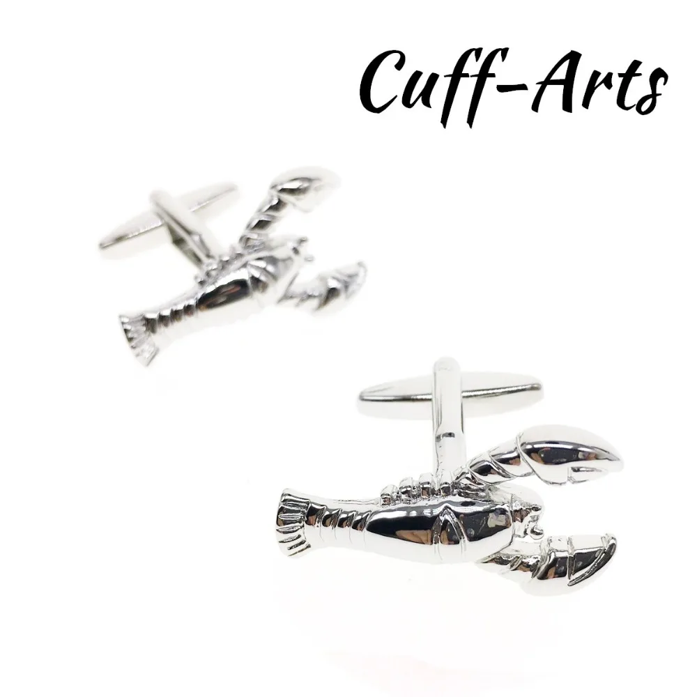 

Cuffarts Novelty Animal Cufflinks For Mens Lobster Cufflinks High Quality Gift For Men Bouton De Manchette Tie Clip C10130