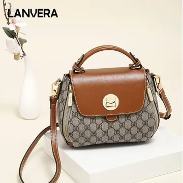 2019 новая женская сумка Европа и США Ретро седельная ПВХ через плечо полосатая с