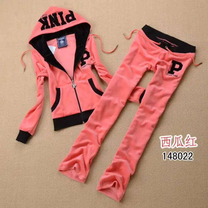 Women's Tracksuits Velour Sweat Suits 