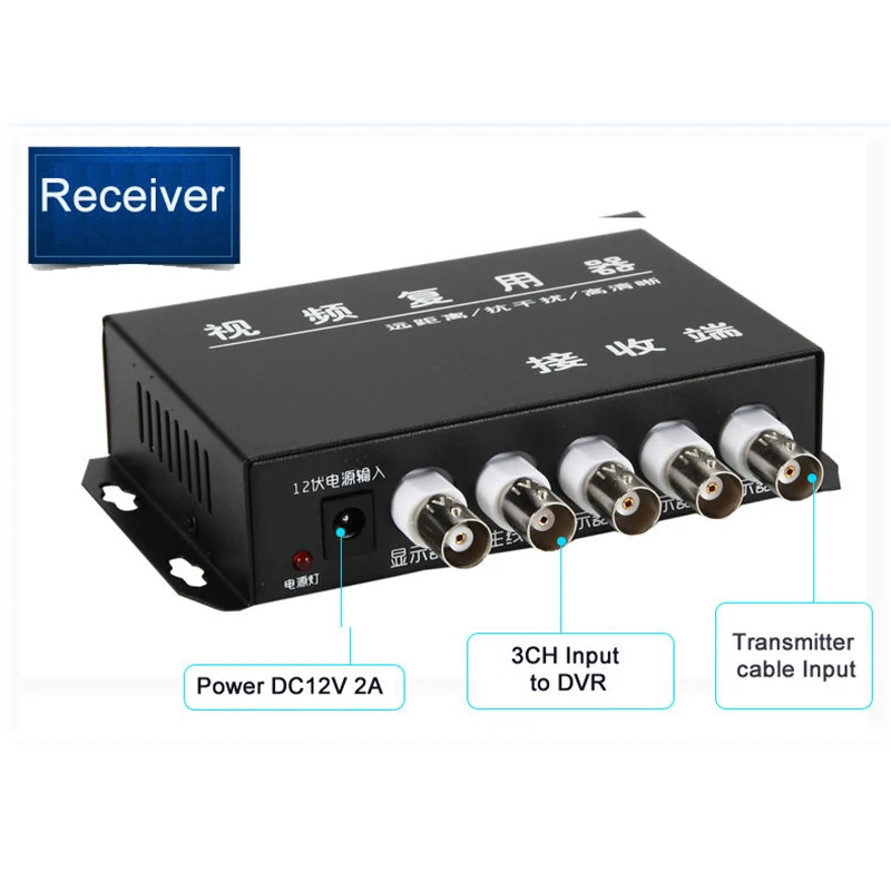 1 пара 4 канальный видео мультиплексор с общей кабельной передачей для камеры