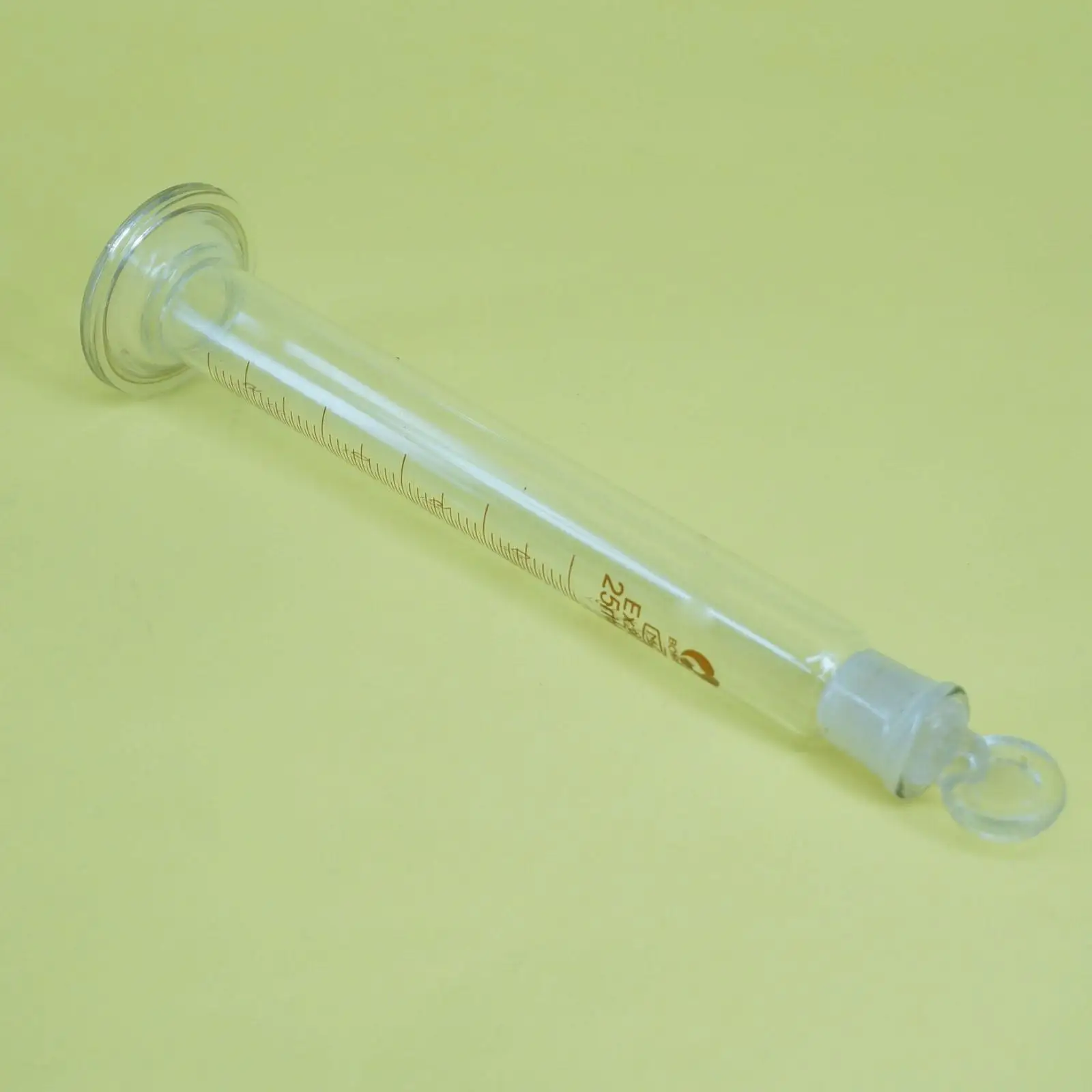 

25ml 25cc Glass Measuring Cylinder + Glass Stopper Graduated Lab Laboratory