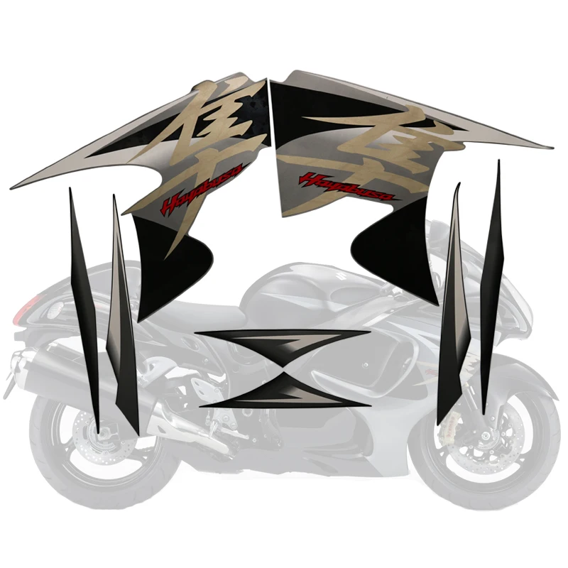 Для Suzuki Hayabusa GSXR1300R GSXR 1300R 2008 09 2010 11 2012 13 2014 наклейка на обтекатель комплект