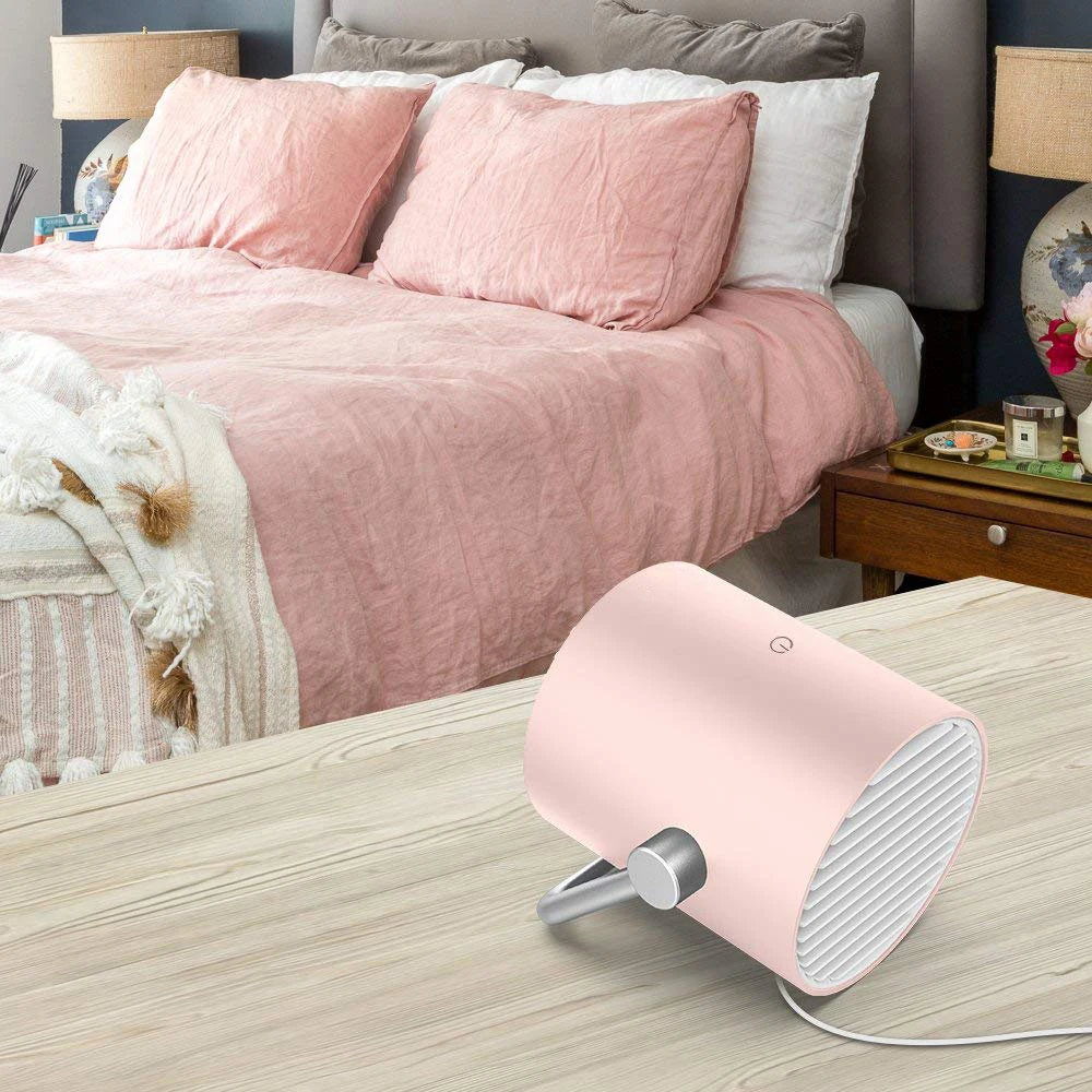 Hot Sale Personal USB Fan - Portable Mini Table Desk with Twin Turbo Blades Whisper Quiet Cyclone Air Circulation Technology | Бытовая