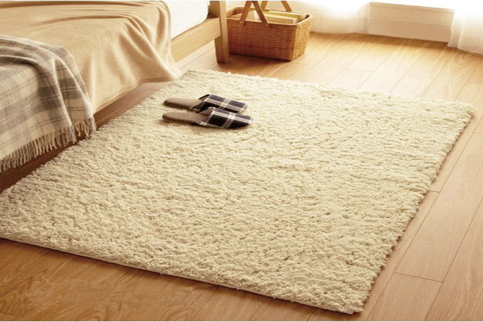 Customize Japanese style super soft anti-slip wool carpet mats girls bedroom child floor carpets for living room modern pink | Дом и сад