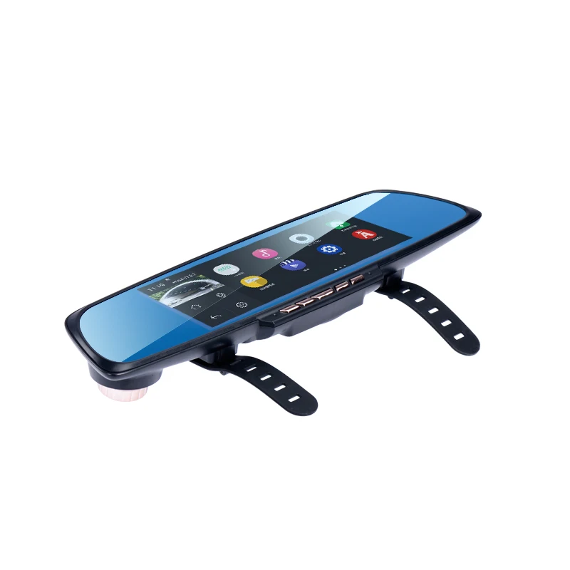 Ownice 6 86 &quotсенсорный экран Android автомобильное зеркало двойной объектив камера dvr gps