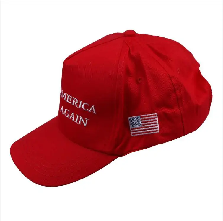 F336 Red 8 стилей сделать Америку большой снова шляпа Дональд Трамп Республиканская шапка-Кепка унисекс Регулируемая хлопковая теннисная Кепка Козырек Шляпа - Цвет: F336 Red