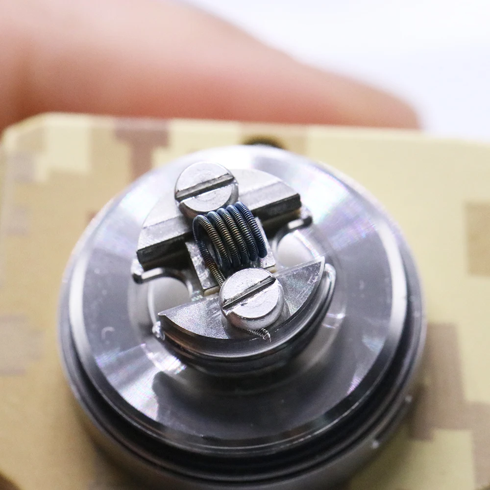 NK сверхтонкий MTL DIY Готовые катушки Ni80/A1/SS316L плавленый clapton для manta mtl RTA