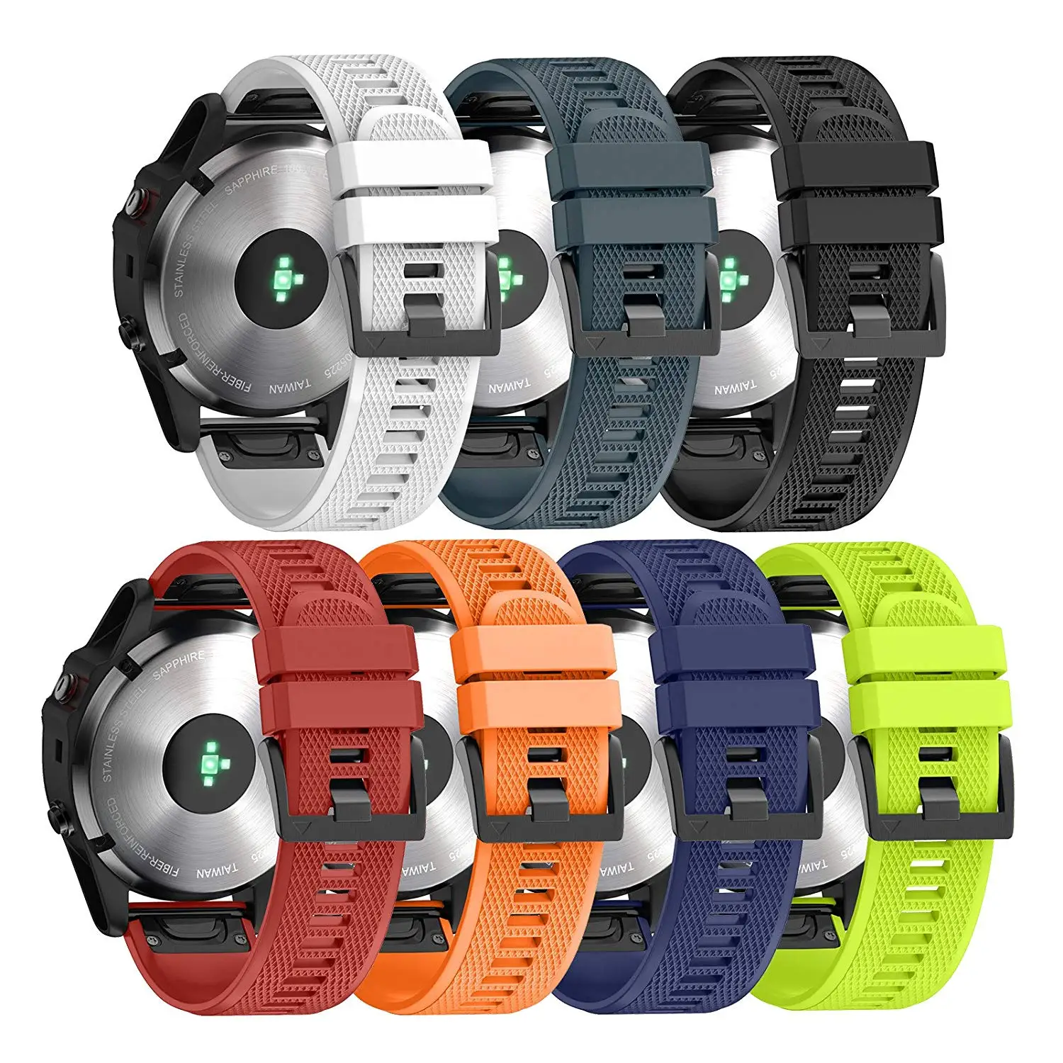 Ремешок для Garmin Fenix 5X 5 5S Plus 3 3HR Forerunner 935 S60 быстросохнущий удобный смарт-часов 26 мм 22