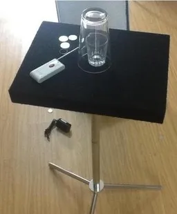 Пульт дистанционного управления для монет со Стеклянным Столом с алюминиевым