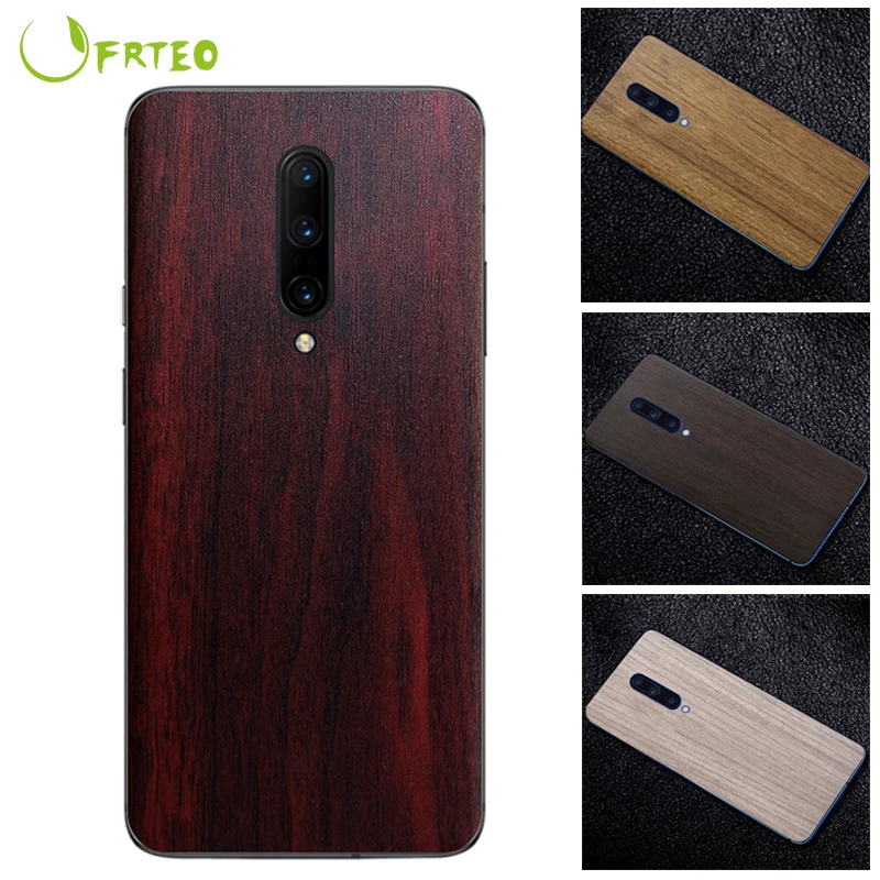 Противоскользящая поверхность Стикеры подходит для OnePlus 7 One Plus Pro деревянная