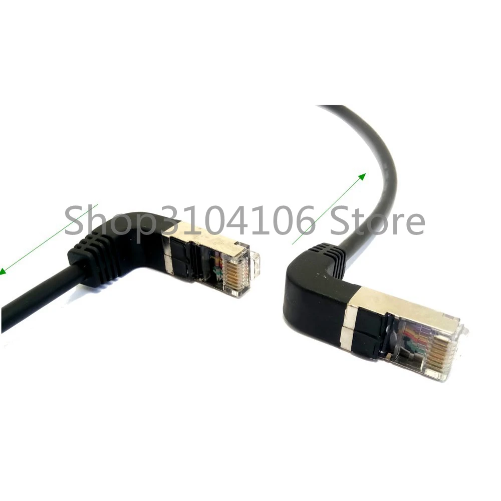 0 3 м 1 5 вниз под углом 90 градусов 8P8C FTP STP UTP Cat 5e RJ45 штекер гнездо Lan Ethernet сетевой