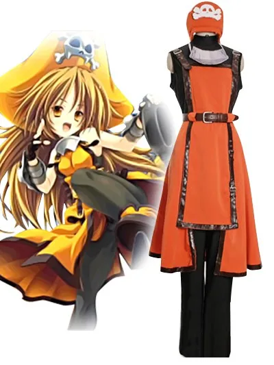 Костюм для косплея пирата Мэй из Медузы Guilty Gear E001 | Тематическая одежда и униформа