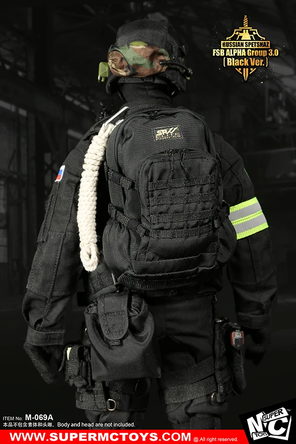 SuperMCTOYS M-069 1/6 русский спецназ FSB Alfa Group 3,0 Набор для 12 дюймовых фигурок DIY
