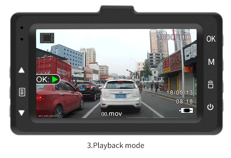 Denicer Full HD 1080 P Автомобильный регистраторы Автомобильный видеорегистратор Камера-Регистратор 170 градусов Широкий формат Автомобильный видеорегистратор с Ночное видение