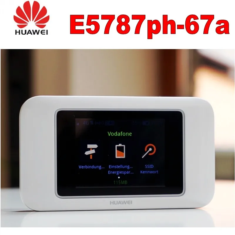 Мобильный роутер Huawei E5787 разблокированный с антенной LTE Cat6 Wi-Fi аккумулятор 3000 мАч