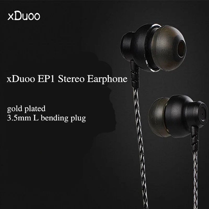 XDuoo EP1 Новое поступление HiFI наушники OFC стерео проводные для плеера MP3 MP4 телефона