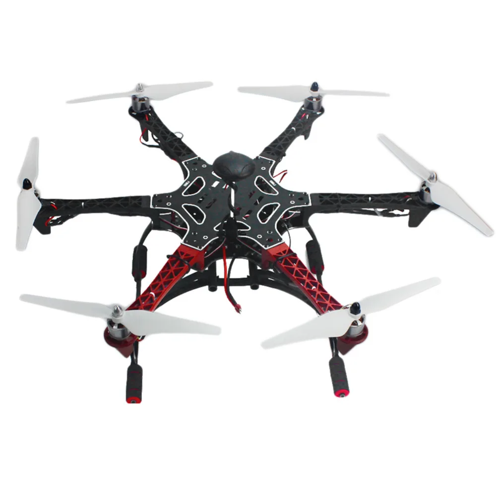 6-мост RC Самолеты Hexacopter вертолет RTF беспилотный с AT10 TX/RX 550 Рамки GPS apm2.8 Игровые джойстики Батарея f05114-aq