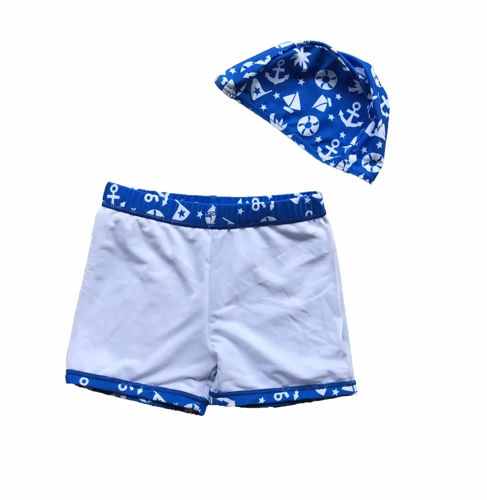 Bonverano (TM) Шорты для маленьких мальчиков шорты с защитой от ультрафиолета 50 + синие