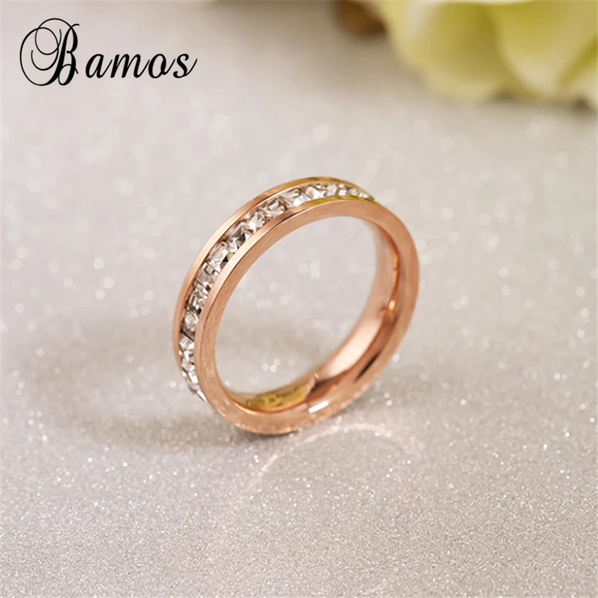 Женское геометрическое кольцо для девочек серебряное и розовое золото