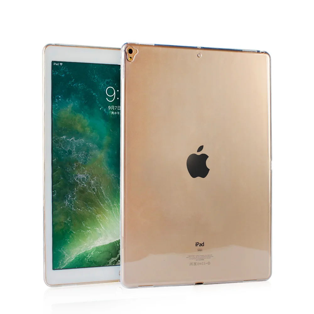 Прозрачный мягкий чехол для iPad Pro 12 9 дюйма 2015 и 2017 выпущенный прозрачный