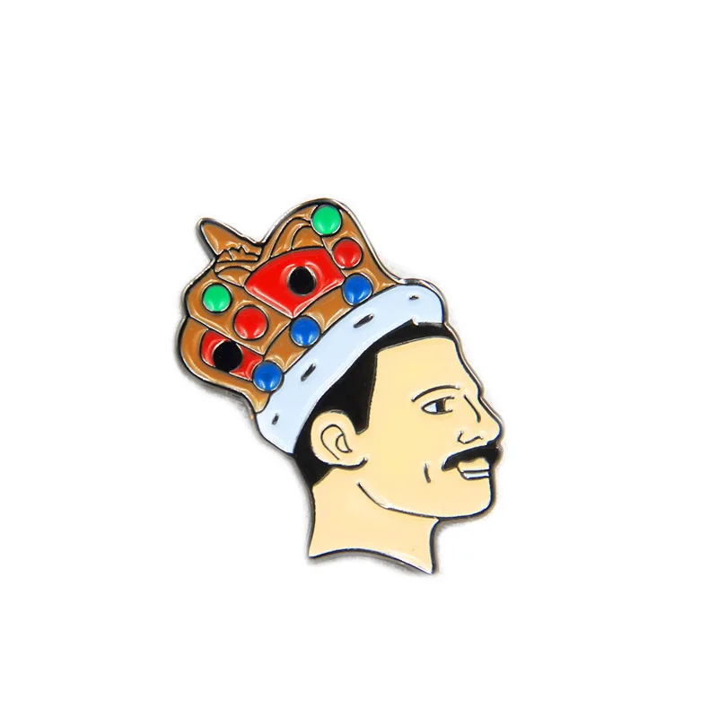 2 см брошь в одежде королева классическая рок-группа Фредди Меркурий игрушка