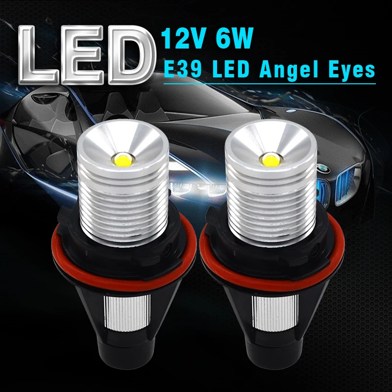 SKYJOYCE 1 комплект 2*6W 12W E39 LED набор маркеров 6W белые светодиодные чипы для E53 E60 E61 E87 E83