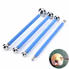 4 шт. формы для цветов, инструменты для плесени, Детские любимые инструменты для полимерной глины, набор инструментов для лепки