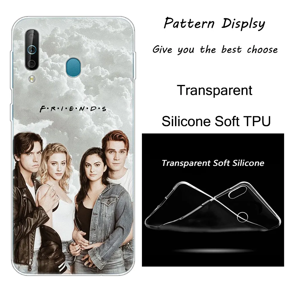 001 Ханука "South Side serpents" силиконовый чехол для samsung Galaxy A80 A70 A60 A50 A40 A40S A30 A20E A2CORE M40 Примечание 10 плюс 9 8 5 - Цвет: 001