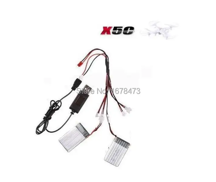 

LEKYLUKY X5/X5c/x5sw/x5c-1/ R/C drone 3.7V 500mah lithium Battery and USB cable