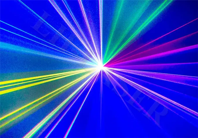 RGB ILDA 1 2 Вт Лазерный анимационный логотип 1200 МВт Дискотека для сцены концерта