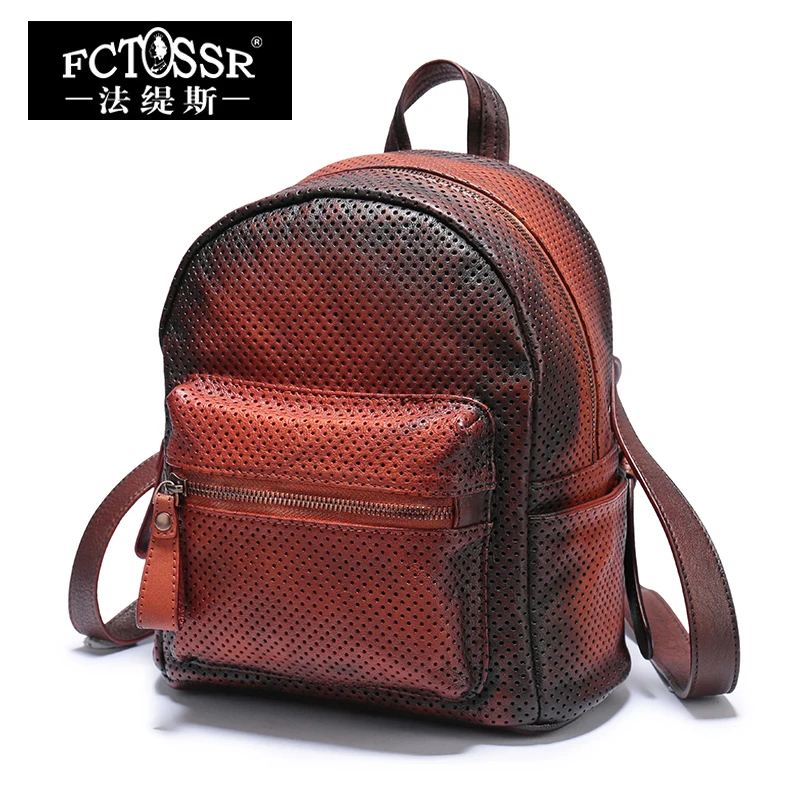 Многофункциональные школьные ранцы из 2019 воловьей кожи ручной работы рюкзак для