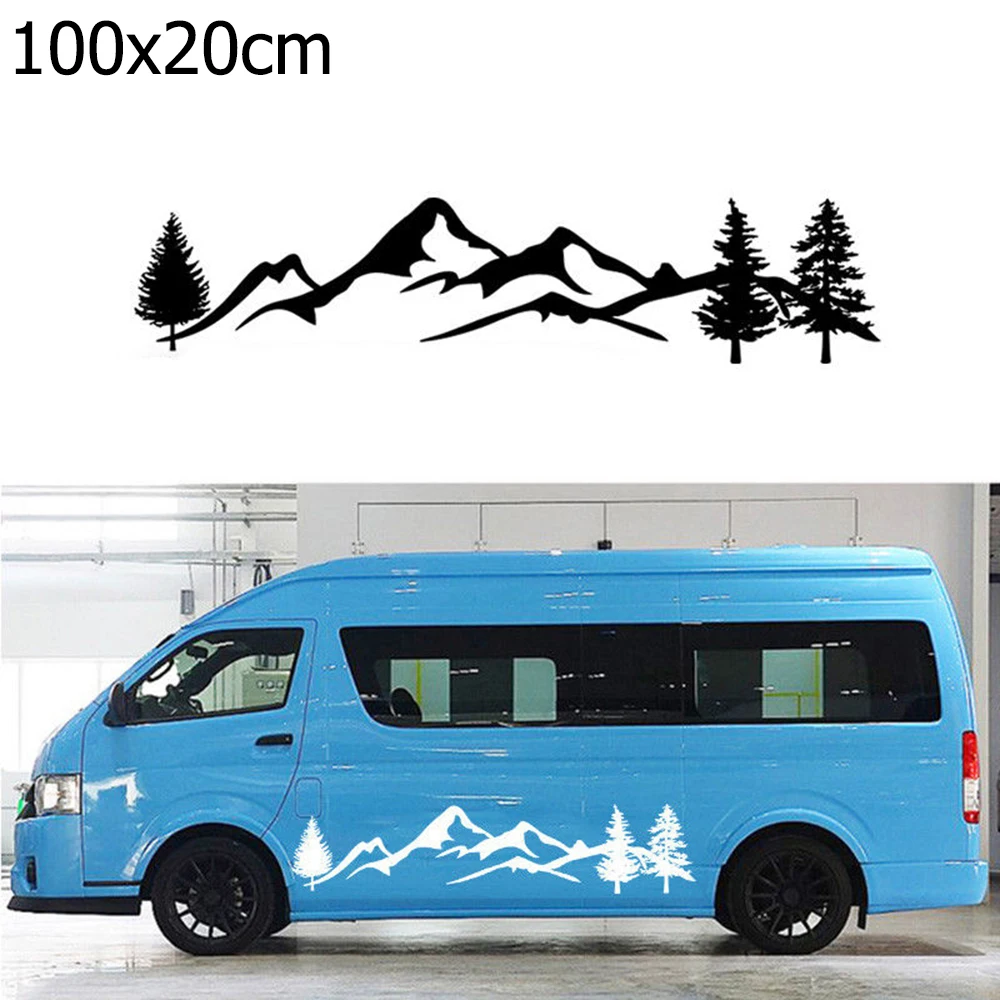 1 шт. Автомобильная наклейка для внедорожника RV кемпера водонепроницаемое дерево