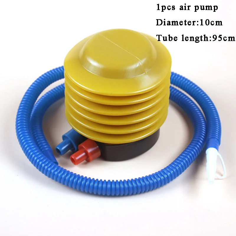 1pcs Air Pump Свадьба День Рождения Декор воздушные шары аксессуары шар в форме арки соединительные зажимы Цветок уплотнение зажимы держатель для шарика колонна-подставка - Цвет: 1pcs Air Pump